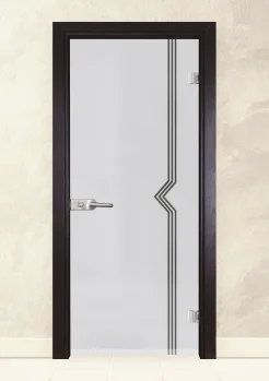 Стъклена врата Gama Sand G 13-3 Венге